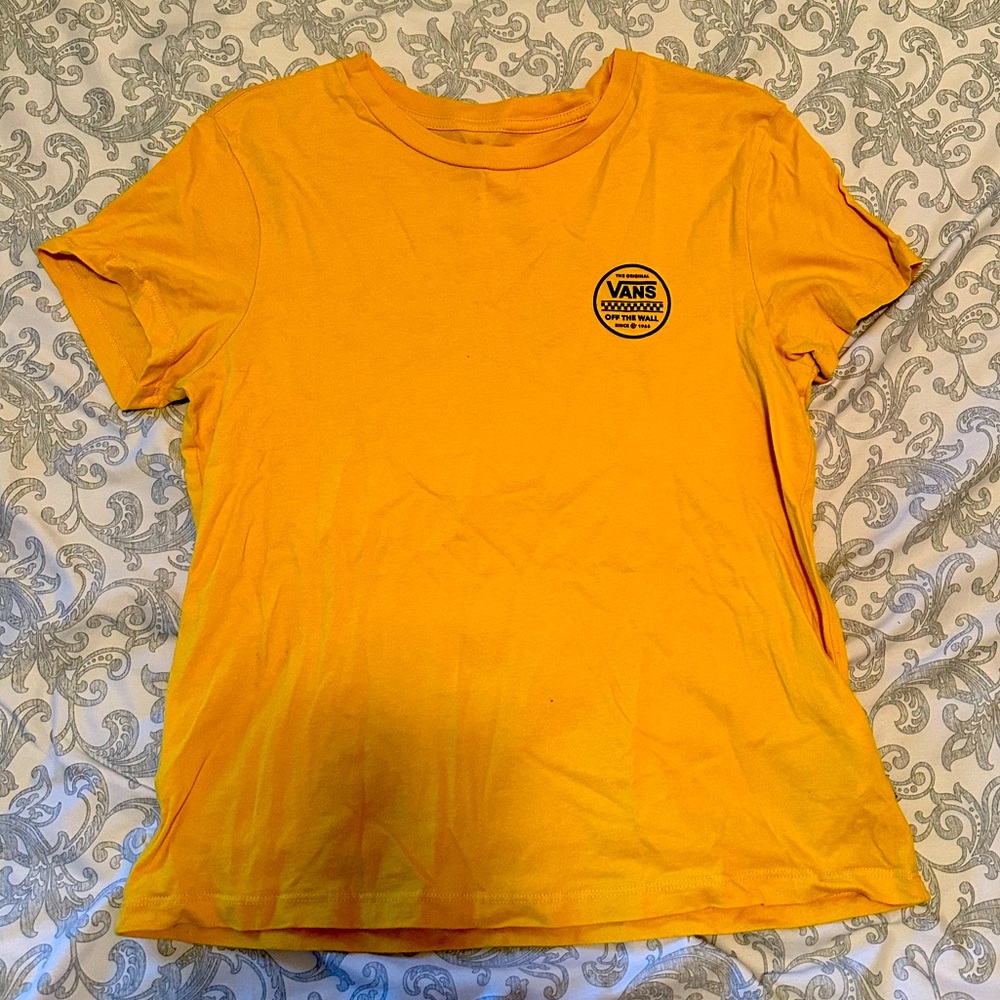 Mustard Yellow Vans T-shirt